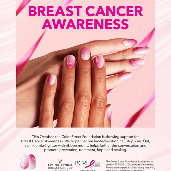 Color Street Other - Pink Out: Color Street Nail Polish Strips
